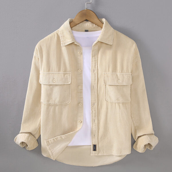 Casual Loose Large Men's Youth Shirt - Image 7