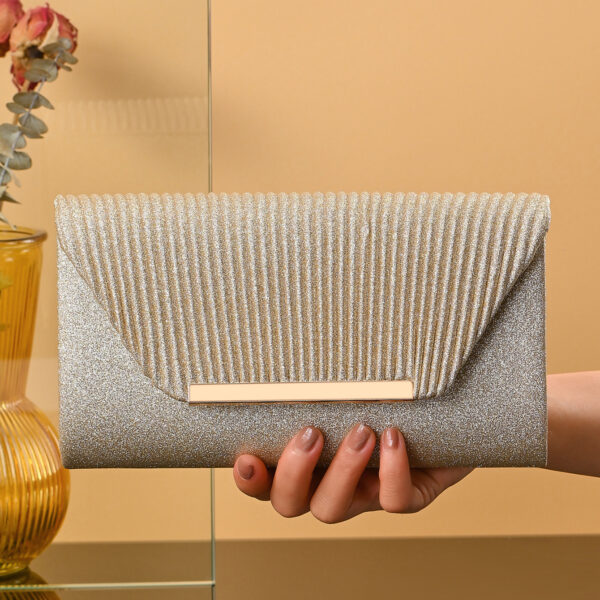 Metal Magnetic Buckle Portable Shell Pattern Chain Bag