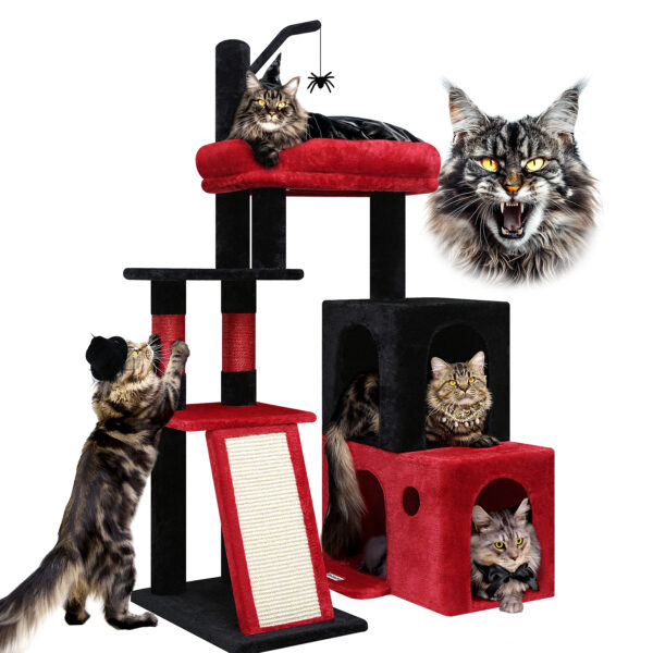 50 Inch Gothic Cat Climbing Rack - Image 3