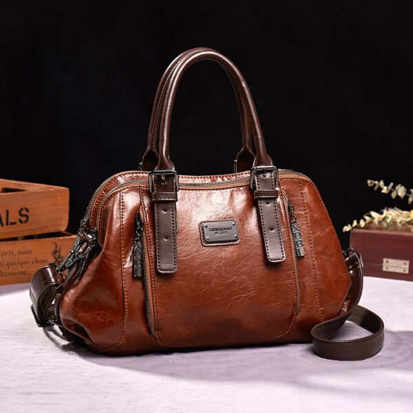 Retro Fashion And Personalized Boston Women's Bag - Image 5