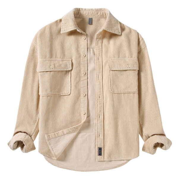 Casual Loose Large Men's Youth Shirt - Image 8
