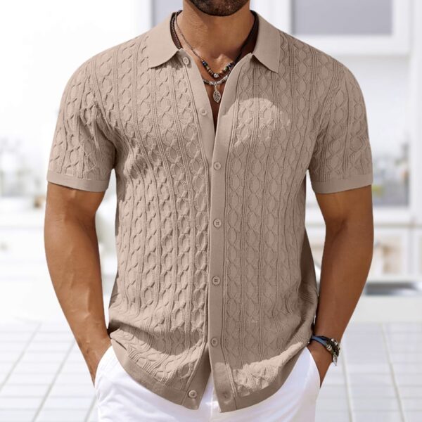 Summer Short-sleeved Men's Clothing European And American - Image 6